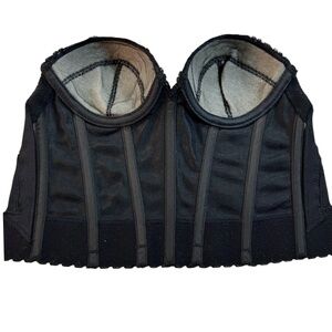 Vintage Corset Bustier Bra 32B Exclusively Yours By Subtract Black